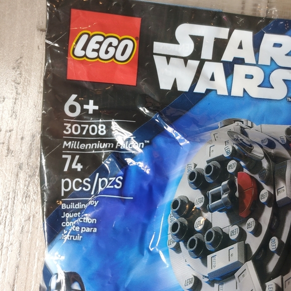 NWT LEGO STAR WARS Millenium Falcon Polybag 72pc 30708 Building Toy Pack - Picture 3 of 7